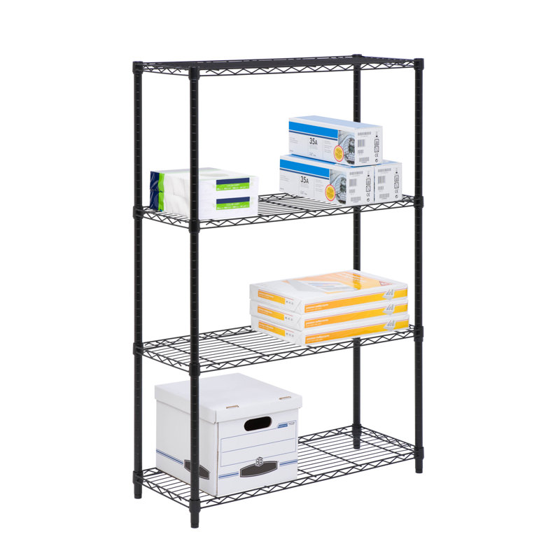 Wayfair Basics™ Wayfair Basics 4 Shelf Shelving Unit & Reviews Wayfair